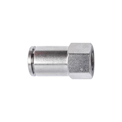 Metal Pu Fitting Straight 10mm 1/8' F